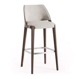 Potocco Velis Wood Stool